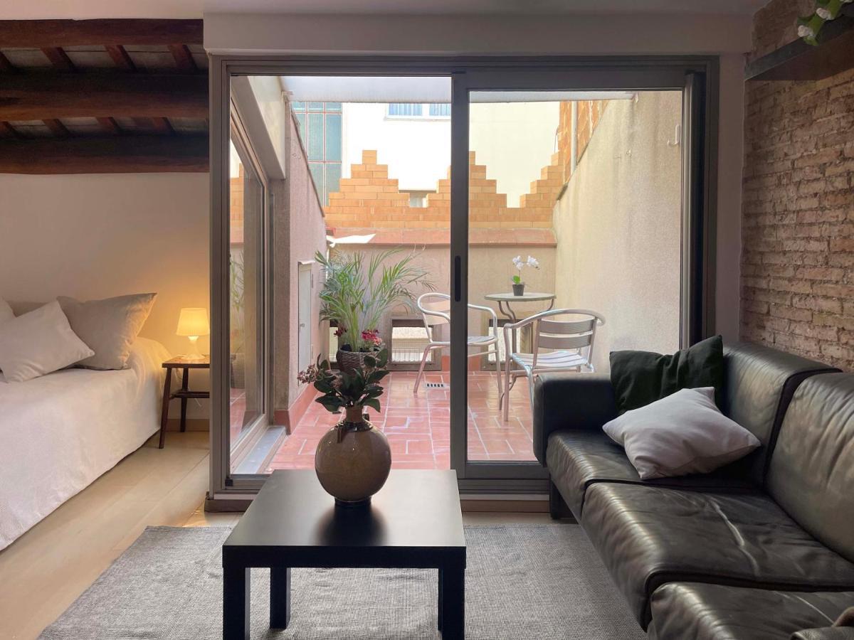 Sf Apartamento Centrico Con Terraza Terrassa Ngoại thất bức ảnh