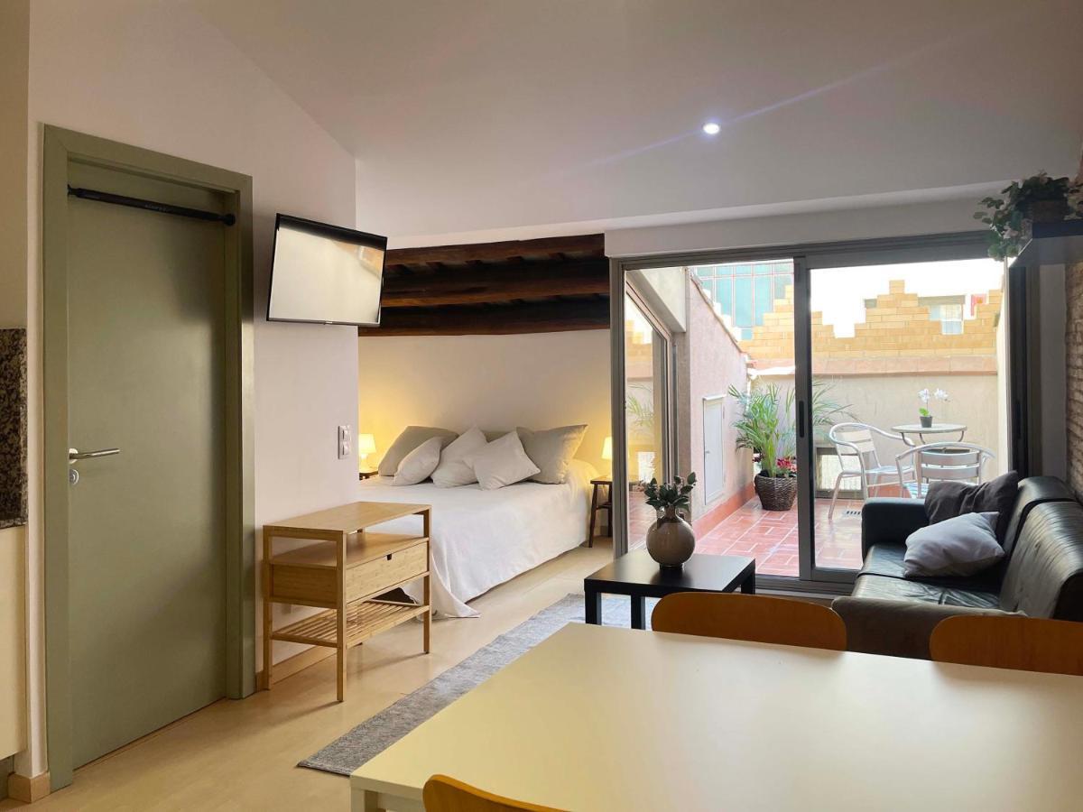 Sf Apartamento Centrico Con Terraza Terrassa Ngoại thất bức ảnh